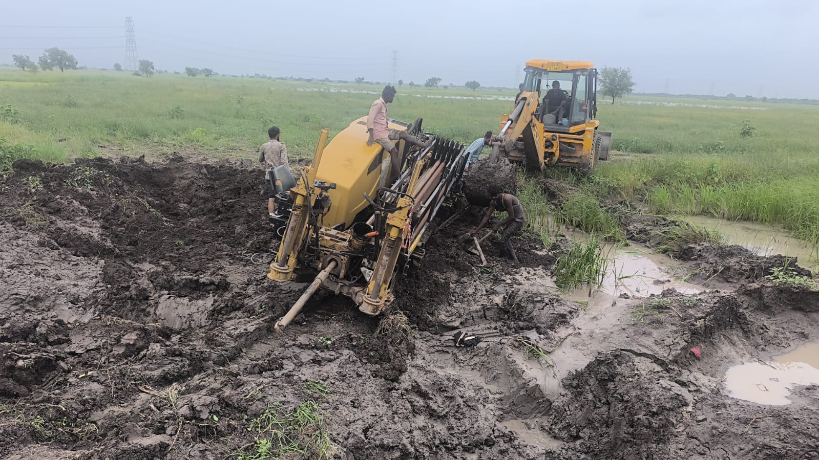 Pipeline Installation & Pressure Testing Site